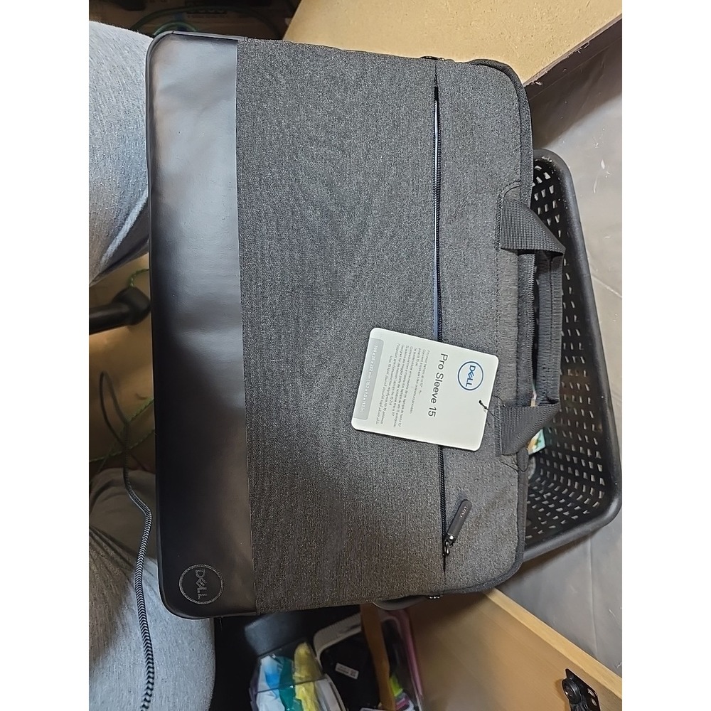 Dell Pro Sleeve 15 Professional Case for 15" Notebook / Dark Gray Black / G39J5